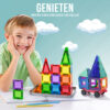 Magnetic Tiles - Magnetische Tegels - Speelgoed – 60 Stuks