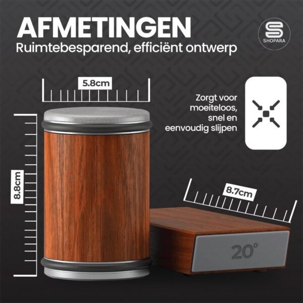 Rollende Messenslijper – Diamantschijf – Slijpsteen Rollend